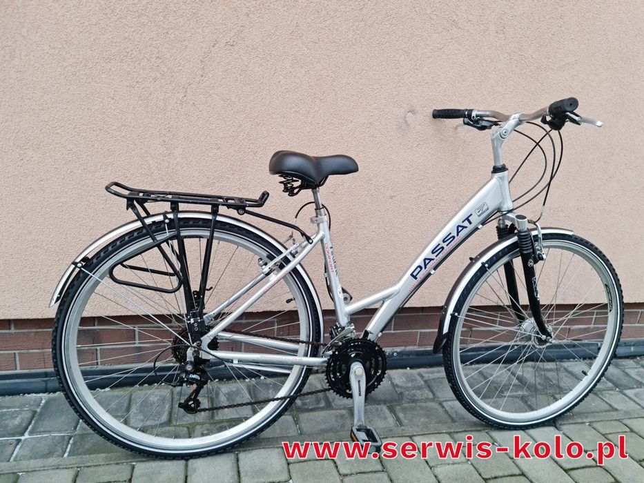 Rower damski damka PASSAT koła 28 SHIMANO DEORE aluminium okazja