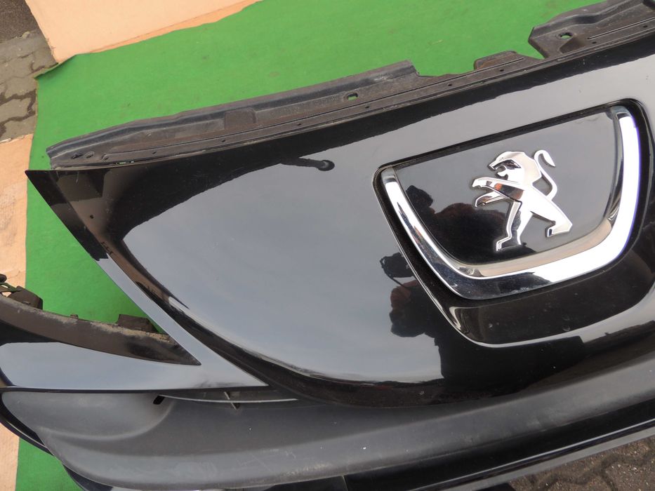 Zderzak przód przedni Peugeot 207 06,07,08,09 CZARNY EXL EXLD