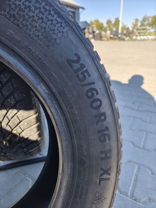 215/60r16 Continental winter contact ts 870 zima 2 szt nr Z 159