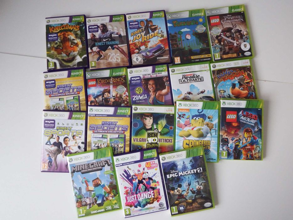 GRY DLA DZIECI I NA Kinect XBOX 360 SPRAWDŹ koniecznie