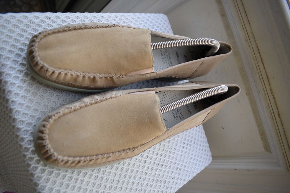 кожаные туфли мокасины слипоны Ара Ara р. 42 на р. 41.5 27 см