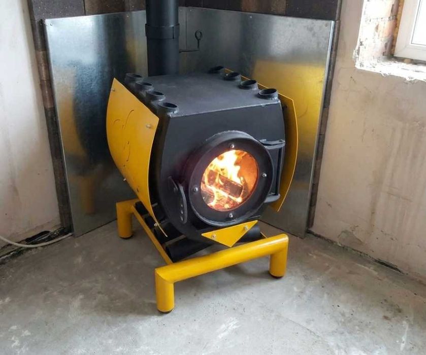 ‼️Конвекційна піч Булер'ян ‼️ Гріє повітрям до 110°, до 5 годин на одній закладці • Буржуйка тривалого горіння на дровах 100-1200 м3