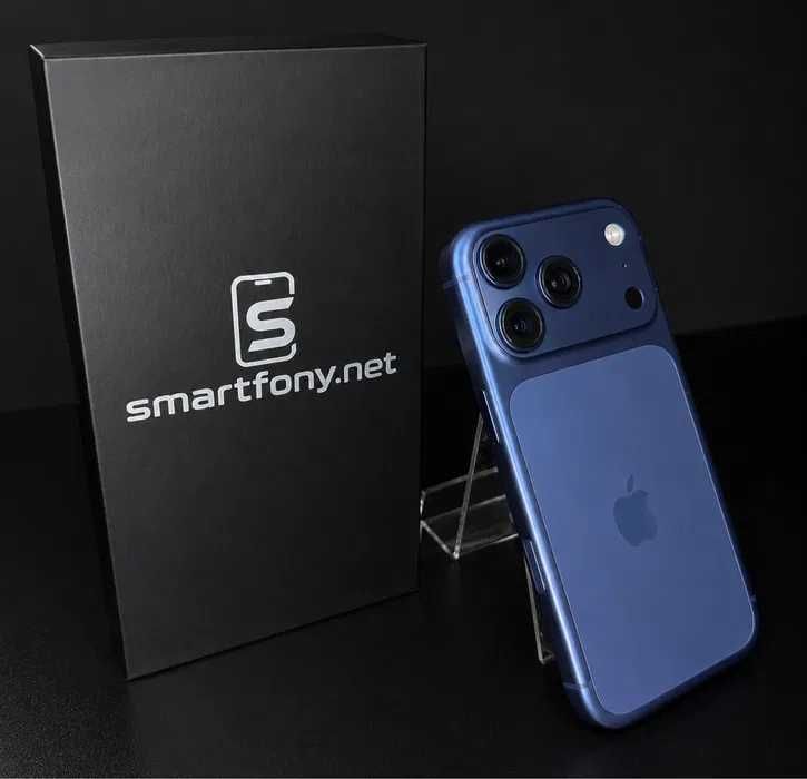 iPhone 17 Pro 256 GB Deep Blue | Jak Nowe | Gwarancja Apple | 100% Bateria | eSIM