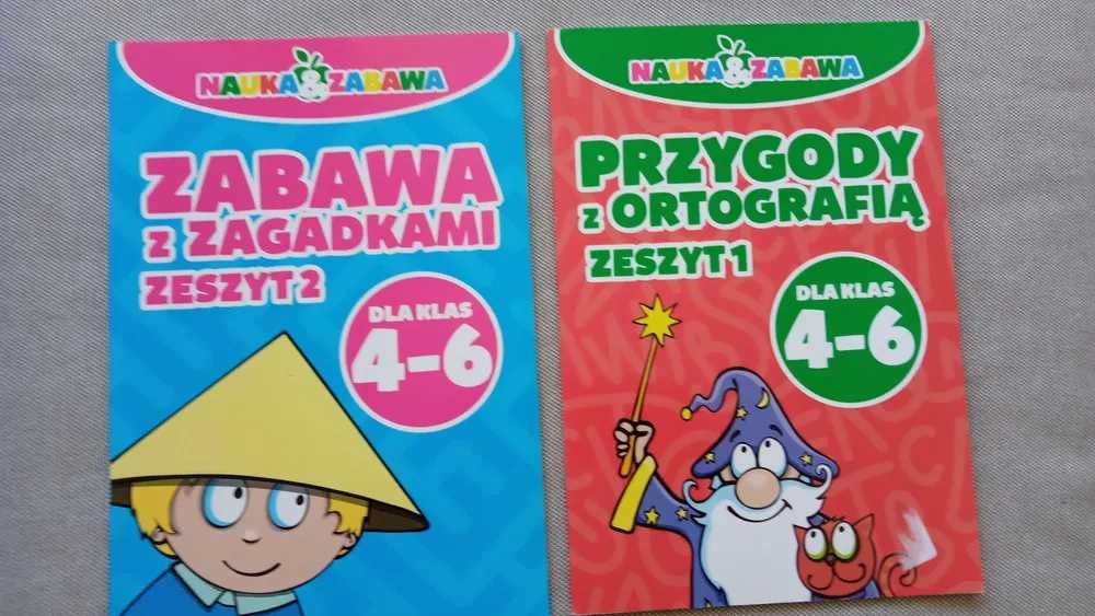 Przygody z ortografią i zabawa z zagadkami klasa 4-6