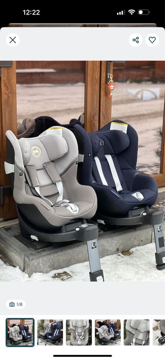 Автокрісло Cybex Sirona M2 i-Size з Базою M2