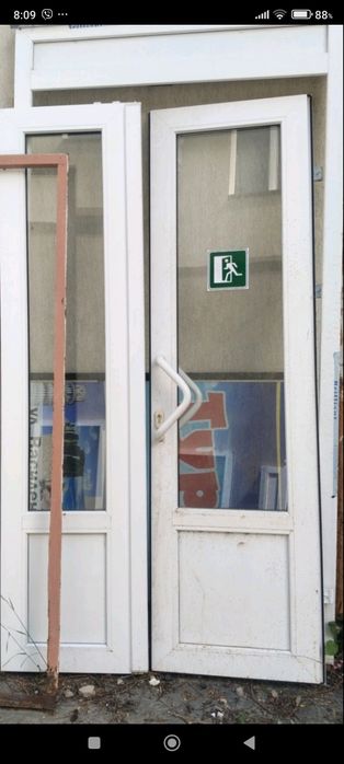 Металопластикові вікна двері б/у