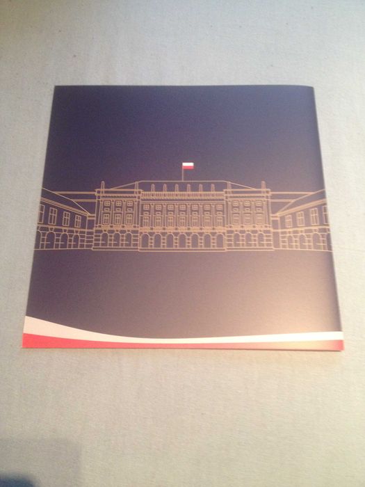 Folder 500 zł Lech Kaczyński 2020 r. J.Polski + 3 foldery gratis