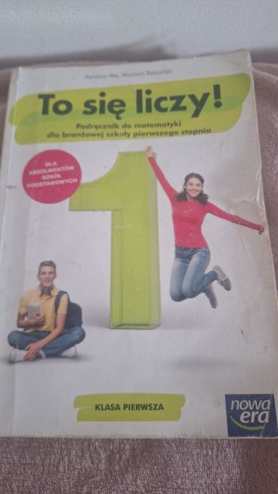 Mam do sprzedania książkę „To się liczy!” – podręcznik do matematyki dla Branżowej Szkoły I Stopnia