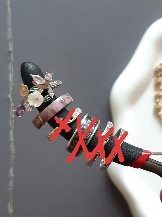 Срібна Каблучка 925 проба. Букет. Весняні квіти. Кольцо с цветами.