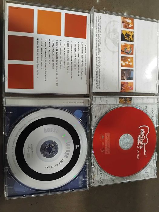 2 cds de música Brasileira