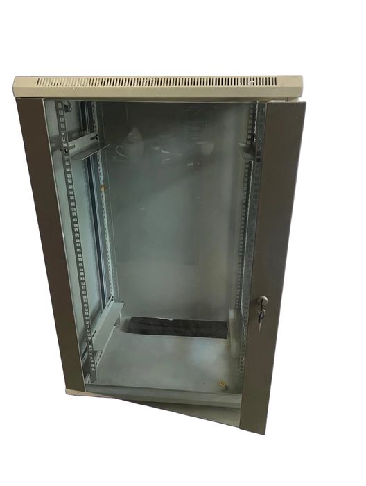 Szafa RACK 19" 18U 90x60x45 - korpus + drzwi szklane