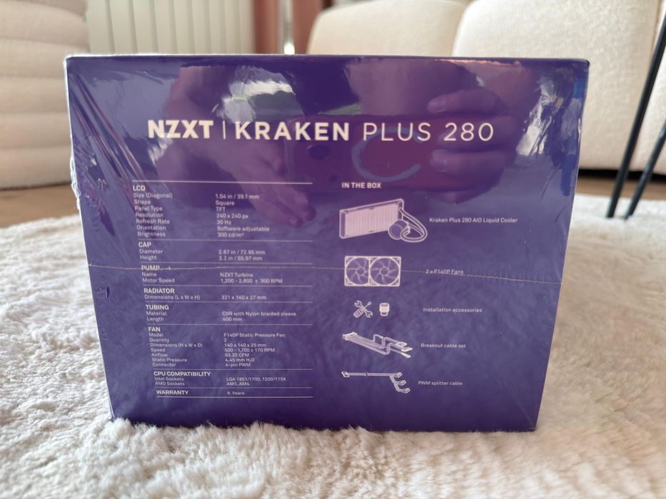Chłodzenie wodne NZXT Kraken Plus 280 TOMI-TECH