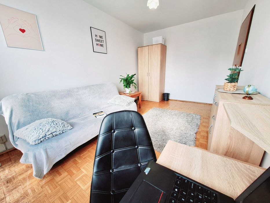 Przestronny pokój 1-os. z balkonem, blisko UMB i PB (ul. Waszyngtona)