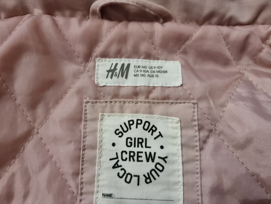 Kurtka parka h&m r.140 (9-10lat)