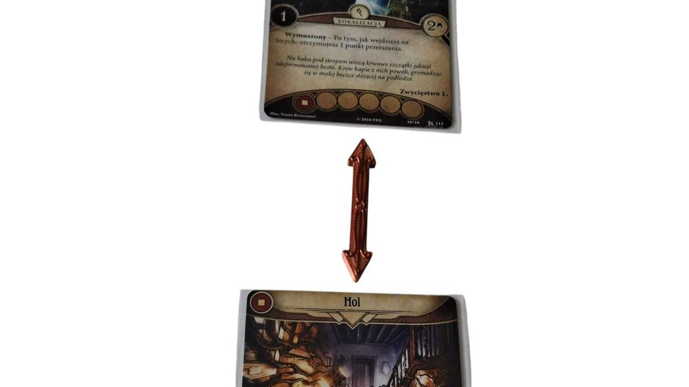 Horror w Arkham LCG Strzałki znaczniki pasują do gry planszowej