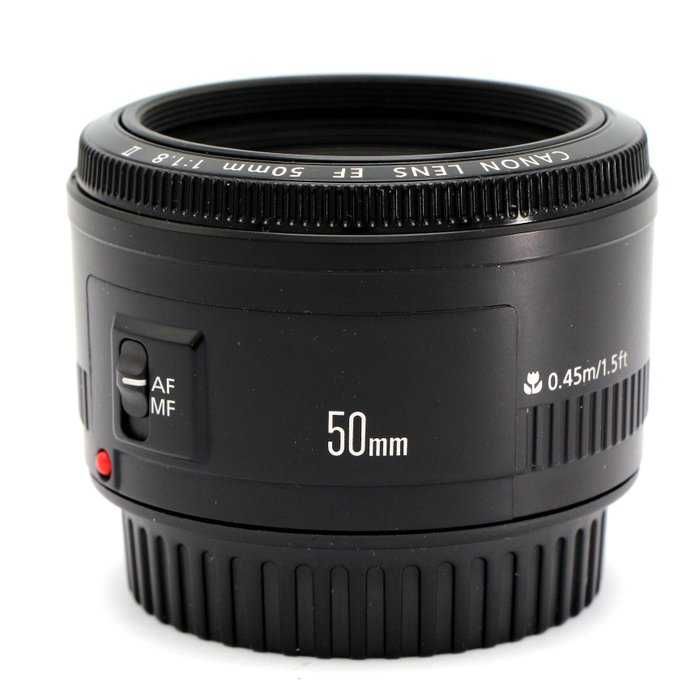 Canon EF 50mm 1.8 II ( Como nova )