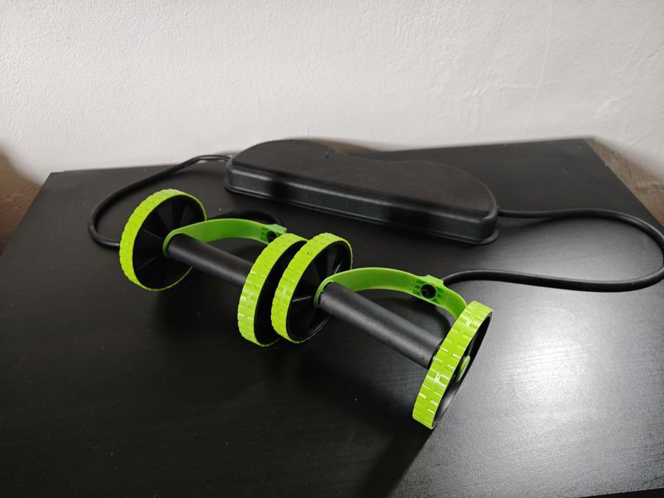 Roda Abdominal Multifuncional com Elástico