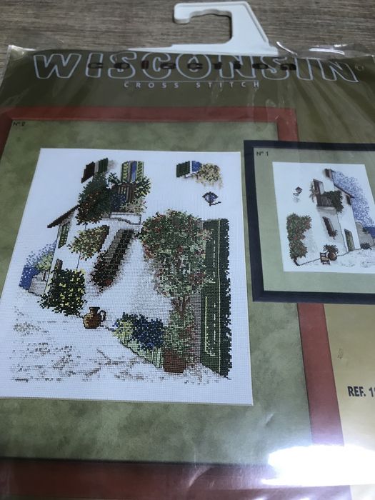 Kit ponto cruz Casinha