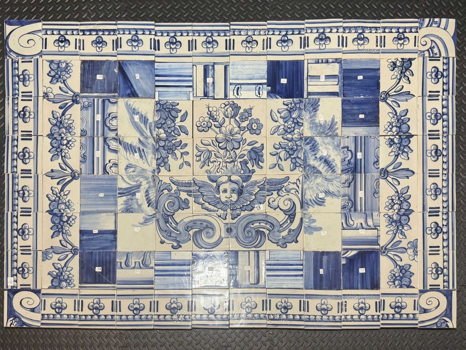 Design Azulejo - Tradicional Português - Azularte - Jesus Amoretti - Design - 1980-1990 - Patchwork Sec. XX