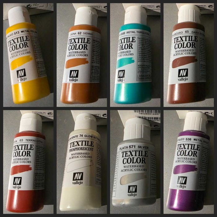 Tintas Vallejo Textile Color