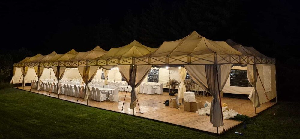 Namiot imprezowy cateringowy komunia, polter, 18stke WYNAJEM namiotow