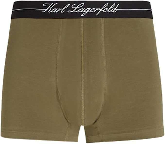 KARL LAGERFELD Męskie Bokserki 3-Pak Lyocell Hotel Karl M Twill/Black