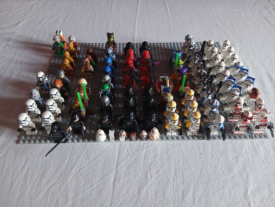 lego star wars - величезна колекція фігурок
