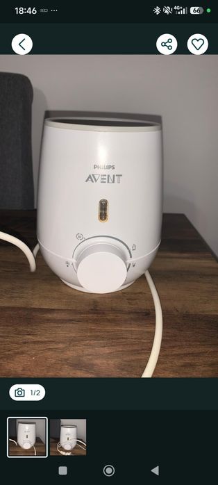 Aquecedor Biberões Philips Avent