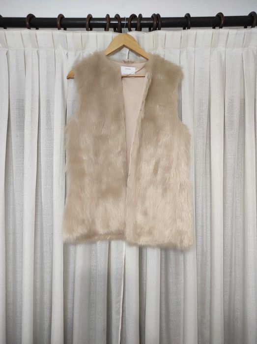Colete de pêlo elegante