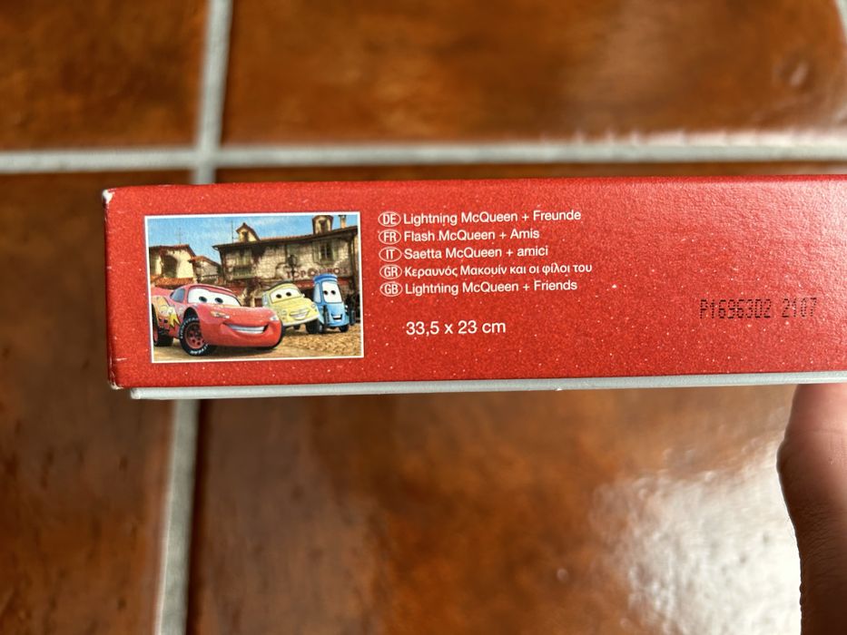 Puzzle 63 peças Cars da Disney + oferta
