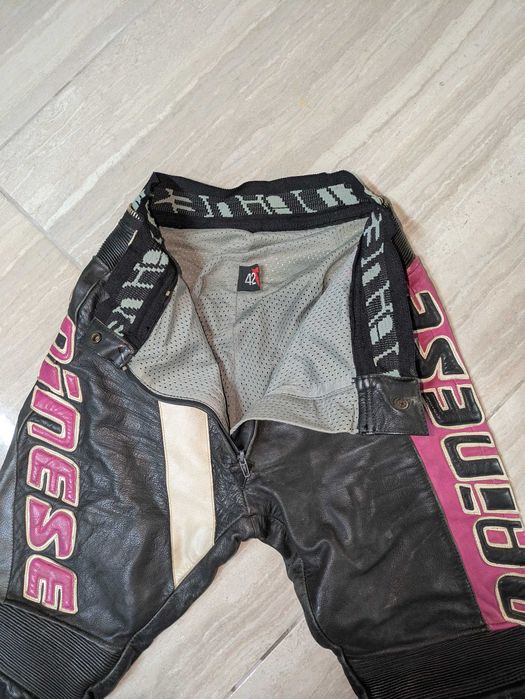 Calças Motard / Mota Dainese Couro