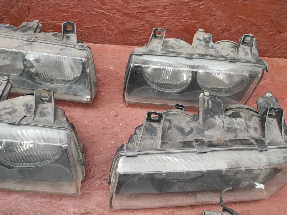 bmw e36 compact oryginalne lampy przednie lewa / prawa o nr. 63 12 8 3