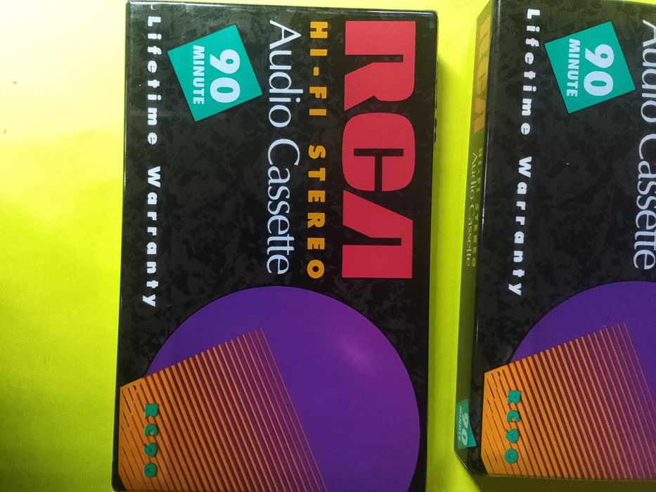 Продам аудиокассеты RCA. Новые из блока.