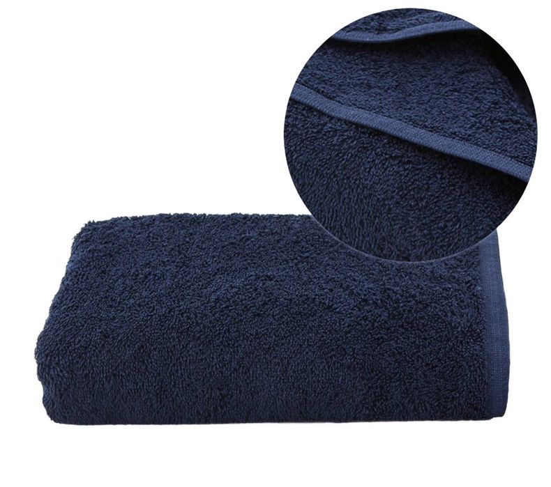 PROMOCJA -10% Ręcznik granatowy BLUE NAVY 30x50 500G TURCJA FROTTE FV