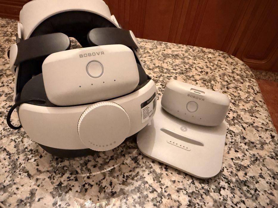 Meta quest 2 + Head strap com baterias (bobovr)
