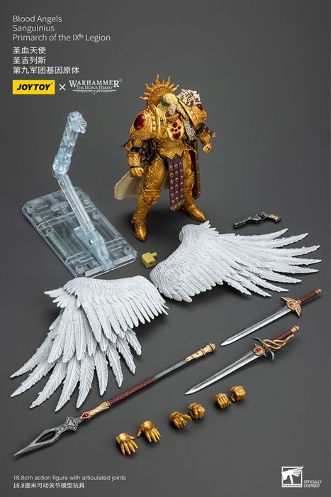 Фігурка warhammer30k JoyToy Blood Angels Sanguinius Primarch 1/18