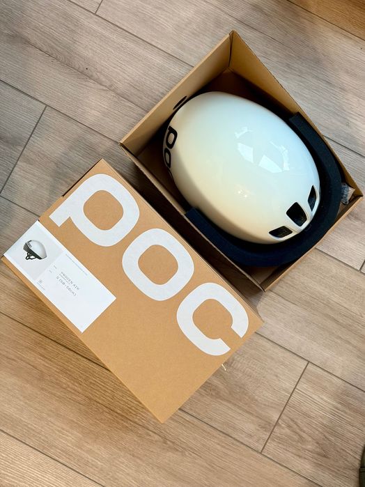 POC Procen Air Kask aero (Size: S) Hydrogen White