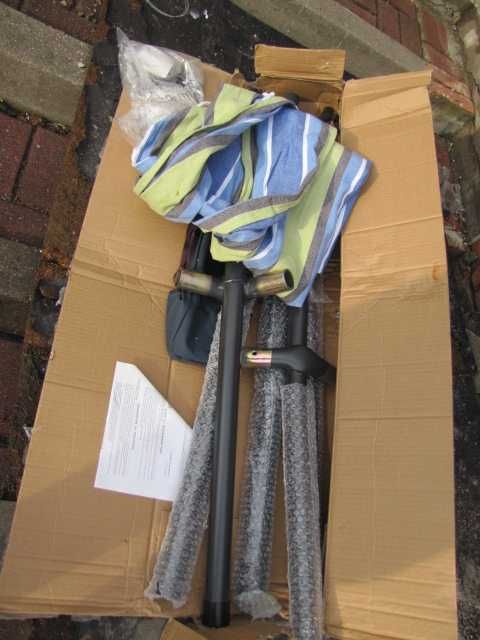 Hamak ogrodowy ze stojakiem metalowym dwuosobowy Vivere nowy