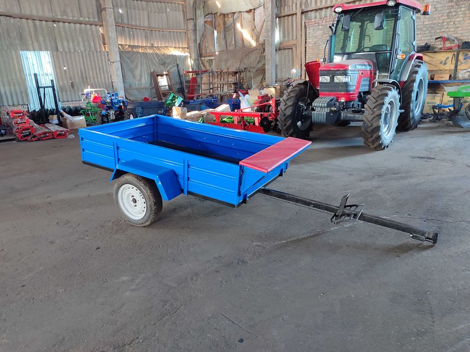 прицеп мотоблочный для мототрактора 120*180 (без колёс)