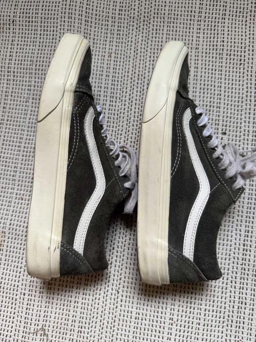 Vans Венси замшеві кеди хакі зелені, 39 (25 см) — оригінал, унісекс