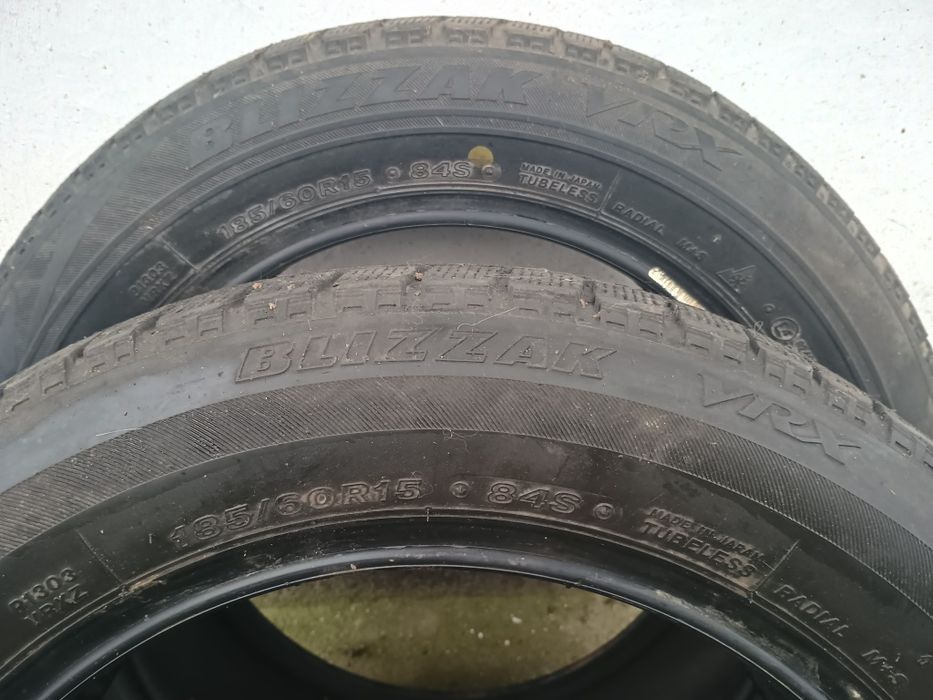Резина б.у.Бриджстоун зима 185.60.r15