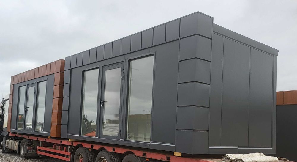 Pawilon z płyty PIR 100 cena dom całoroczny domek letniskowy