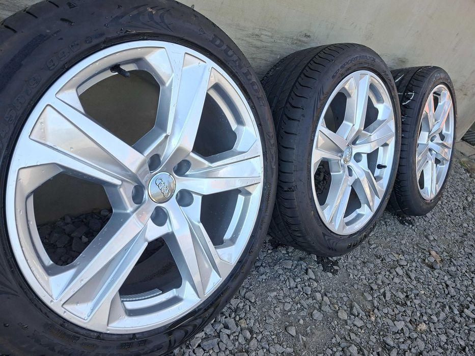 [K2] KOŁA LETNIE,ALUFELGI 19'' 5x112 ORYGINAŁ AUDI A6 C7,C8+235/45R19