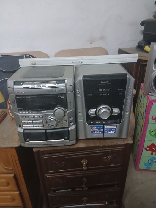 3 Aparelhagens e 2 colunas  para venda
