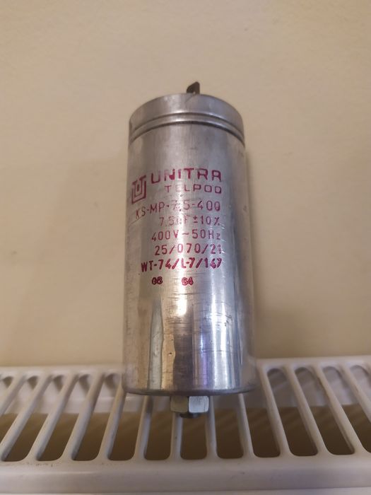 Kondenensator 7,5 mF 400V