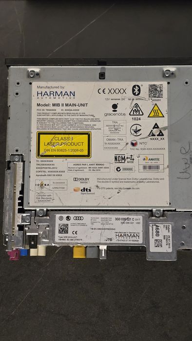 Stacja multimedialna czytnik nawigacji VAG Audi VW Skoda Seat