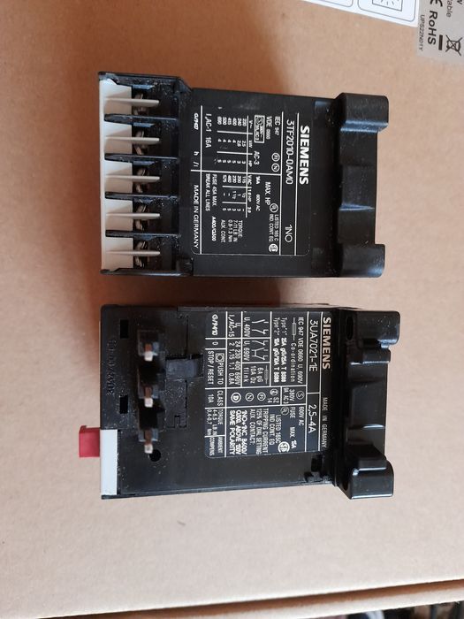 Контактор Siemens + Реле перевантаження Siemens