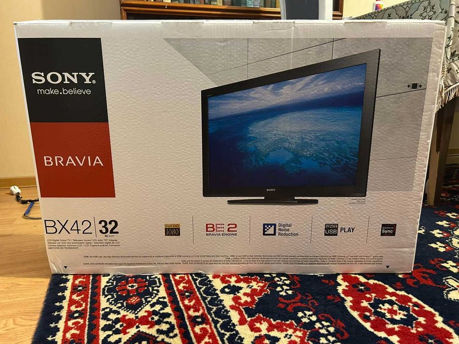 Телевізор SONY 32" FullHD  коробка, новий