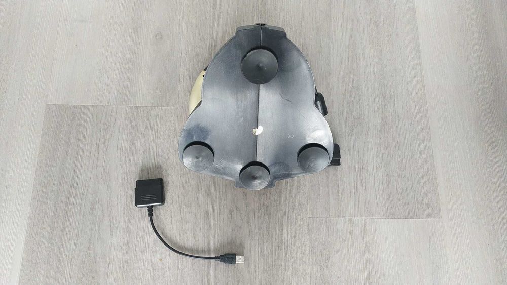 PlayStation Steering Wheel/Controller with PC Adapter64584212164225121