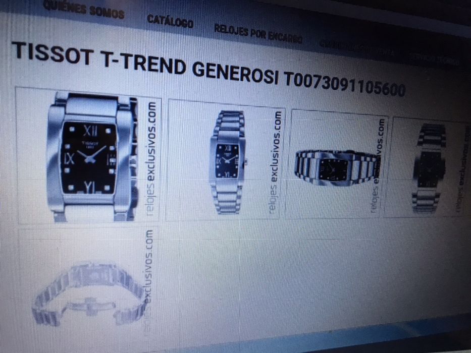 Часы  Швейцарские женские с  8 брильянтами Tissot